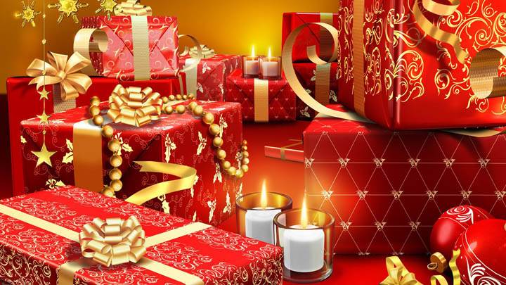 Santa’s Gifts At Christmas