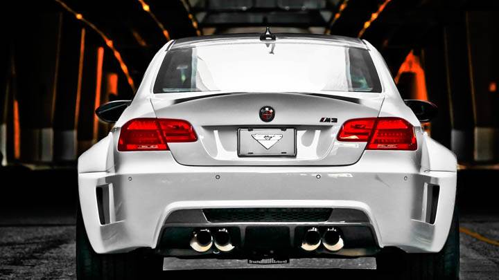Vorsteiner BMW M3 GTRS3 – Back Closeup Pose