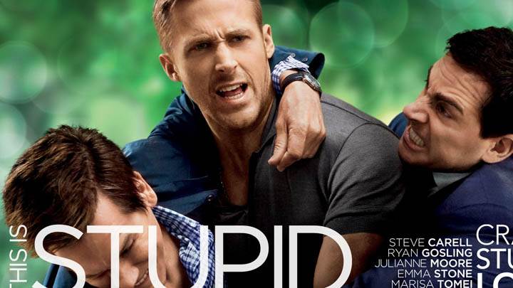 All Three Fighting in Crazy, Stupid, Love