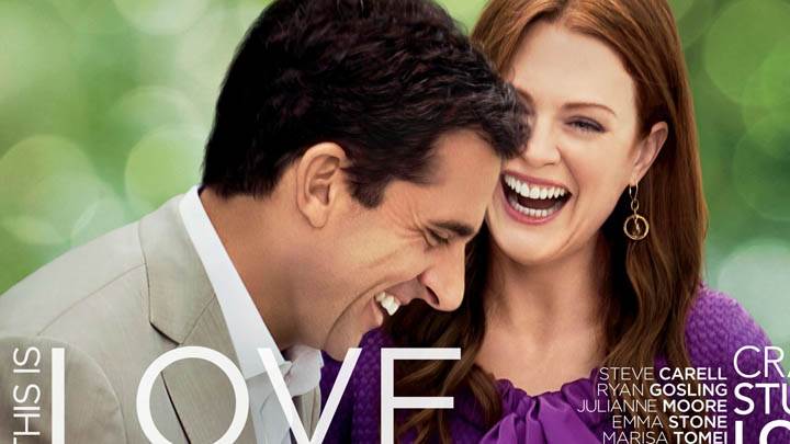 Julianne Moore and Steve Carell in Crazy, Stupid, Love