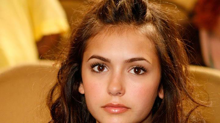 Nina Dobrev Looking Front Innocent Face Closeup