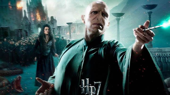 Ralph Fiennes Stick In Hand Harry Potter And The Deathly Hallows Part 2