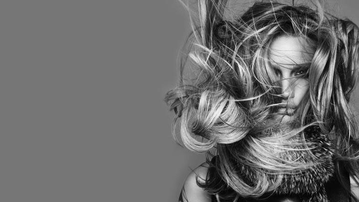 Rosie-Huntington-Whiteley Black N White Photoshoot