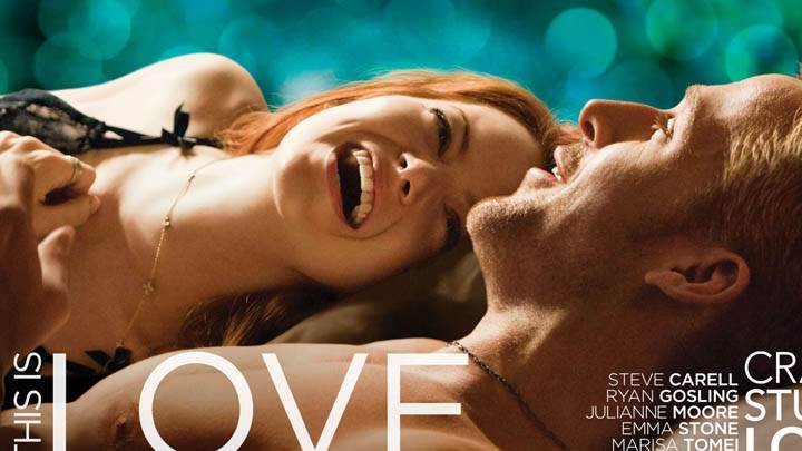 Ryan Gosling and Emma Stone in Crazy, Stupid, Love