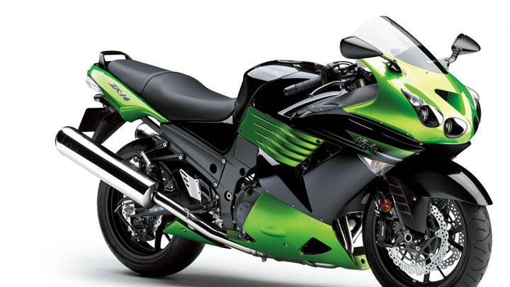 Kawasaki Ninja ZX 14 – Side Front Pose