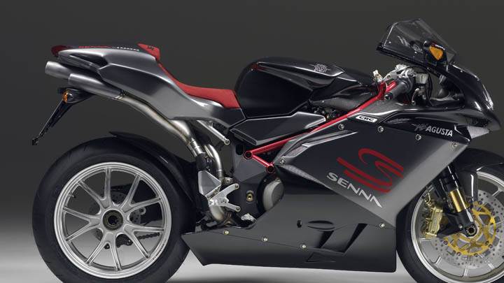 MV Agusta F4 – Side Pose Black Color