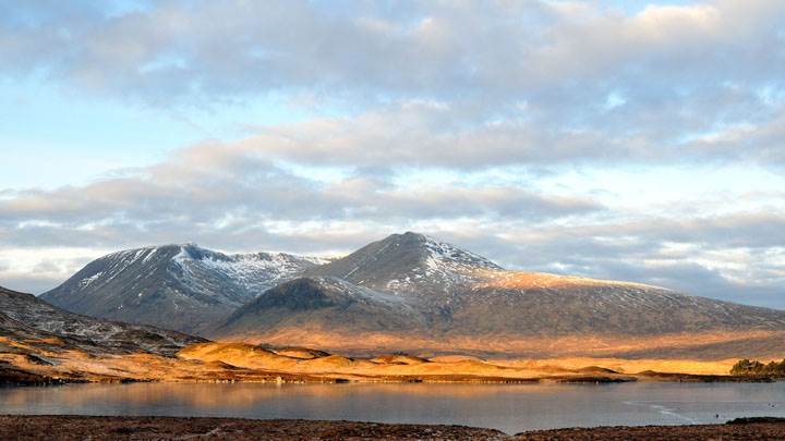 Far View Of Mountains