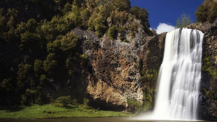 Waterfall In Jungle