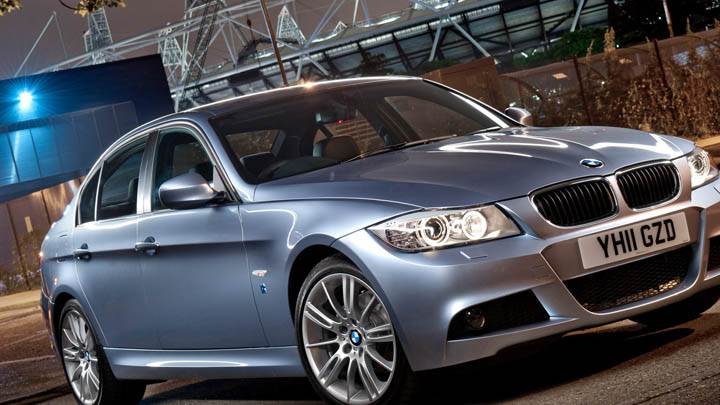 2012 Bmw 3 Series Performance Edition Side Front In Silver