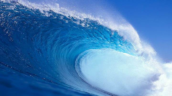 Blue Water Waves