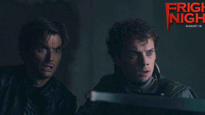 David Tennant And Anton Yelchin In Fright Night