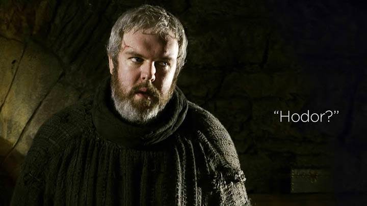 Game Of Thrones – Hodor