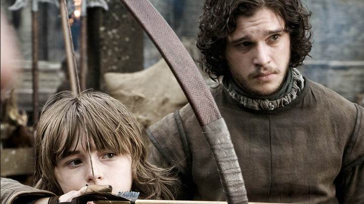 Game Of Thrones – Kit Harington With Boy Photoshoot