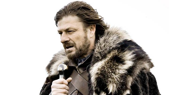 Game Of Thrones – Sean Bean Sword In Hand Photoshoot