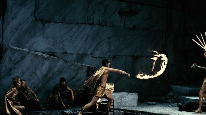 Immortals – Attacking With Fire Sword