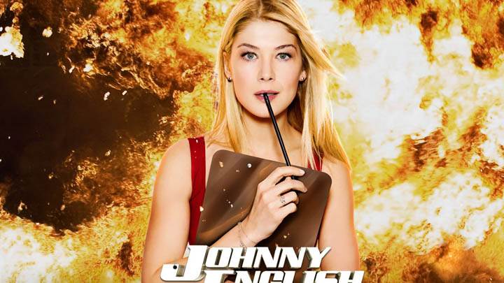 Johnny English Reborn – Rosamund Pike Photoshoot