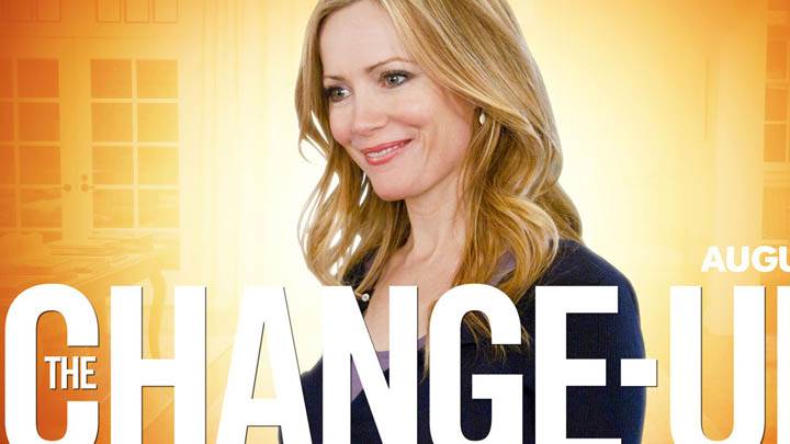 The Change-Up – Leslie Mann Smiling & Red Lips