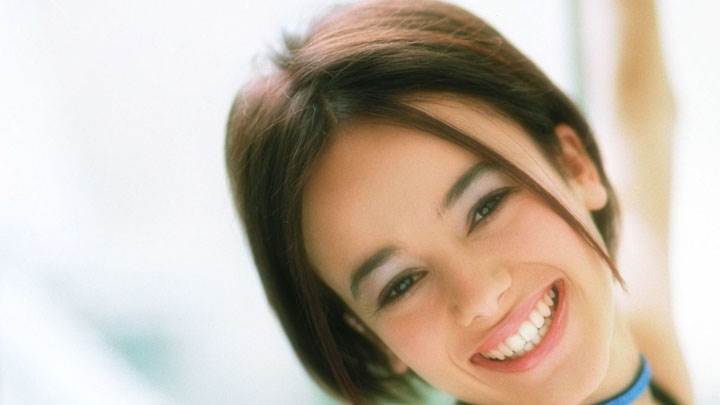 Alizee Jacotey Laughing And White Teeth