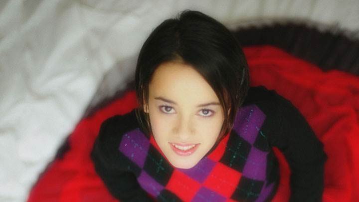 Alizee Jacotey Looking Top At Camera
