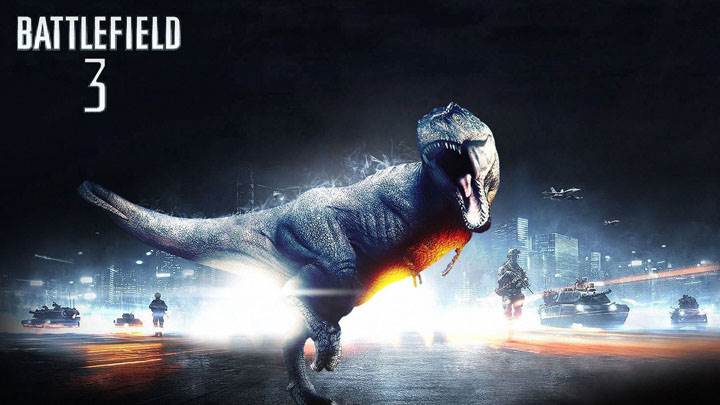 Battlefield 3 – Dinosaur Poster