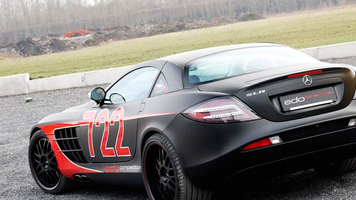 EDO Competition SLR Black Arrow Back Side View