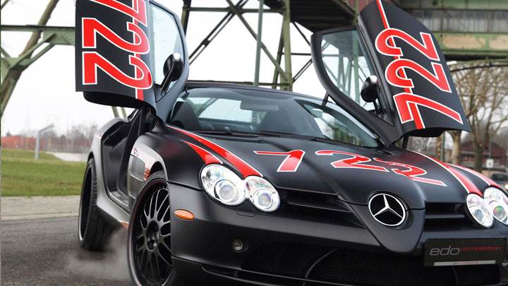 EDO Competition SLR Black Arrow Front Pose