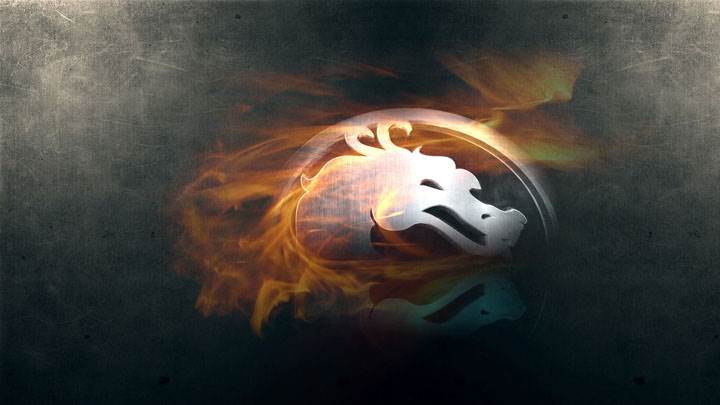 Mortal Kombat Burning Logo
