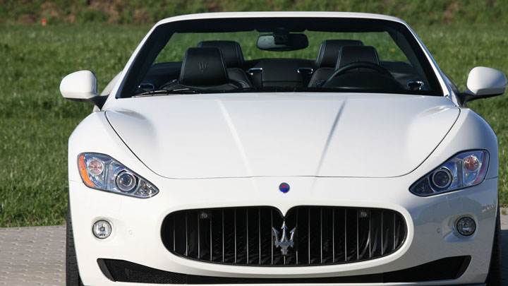 Novitec Maserati Grancabrio Front Picture In White
