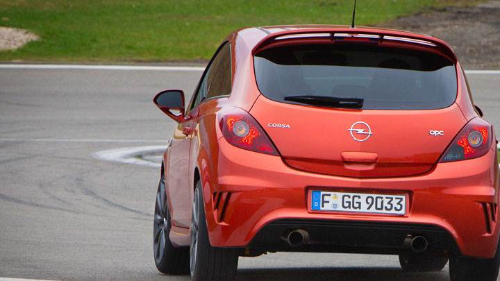 Opel Corsa OPC Nurburgring Edition Back Pose