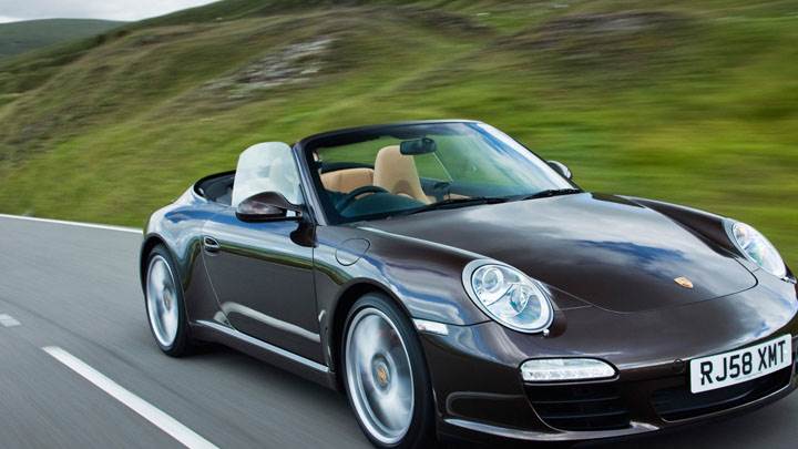 Porsche 911 Brown Color