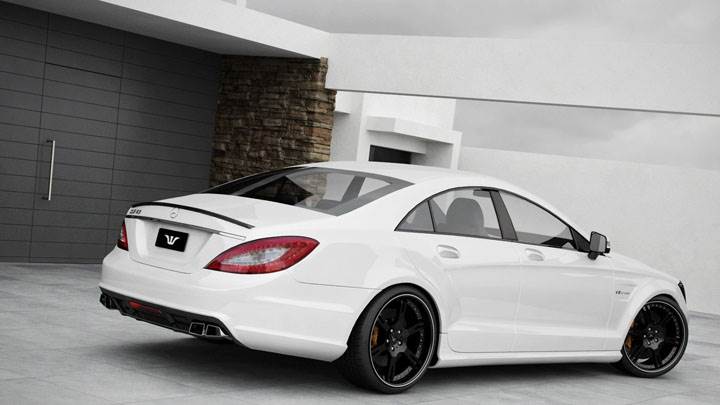 Wheelsandmore Mercedes CLS63 Amg Back Side