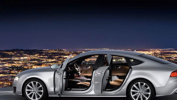 2011 Audi A7 Sportback in Silver Open Doors