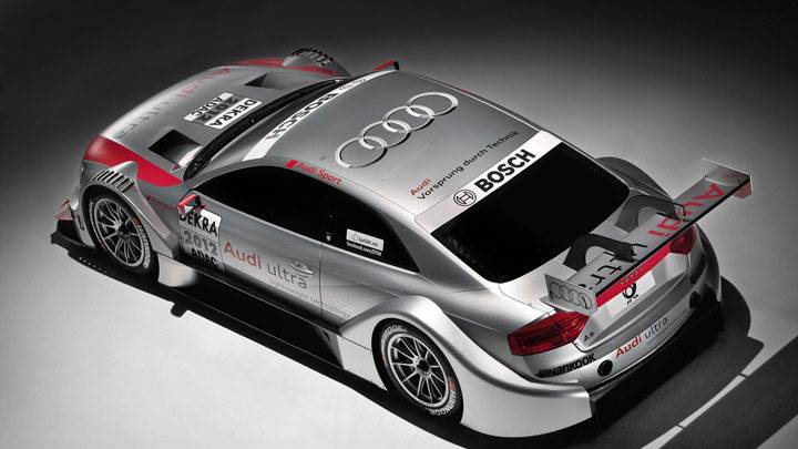 2012 Audi A5 DTM Side Back View Pose