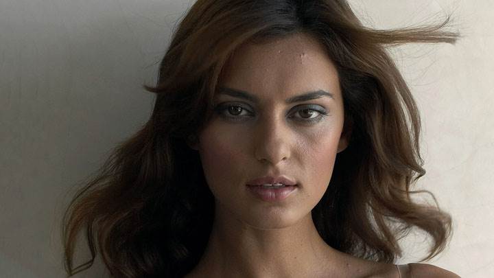 Catrinel Menghia Looking Front Face Closeup