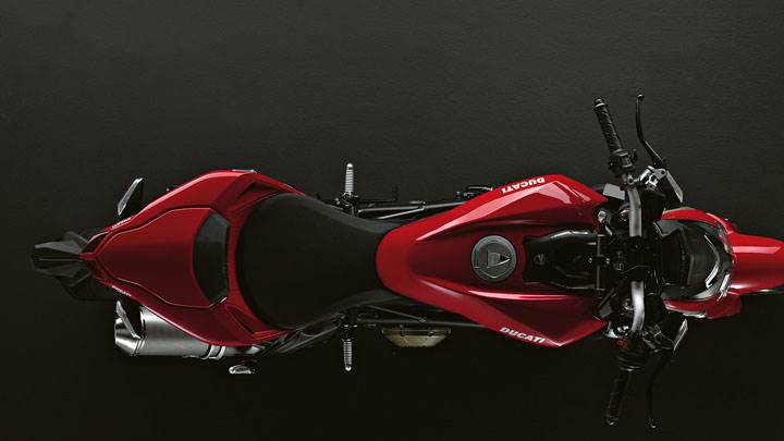 Ducati Streetfighter Top View Picture