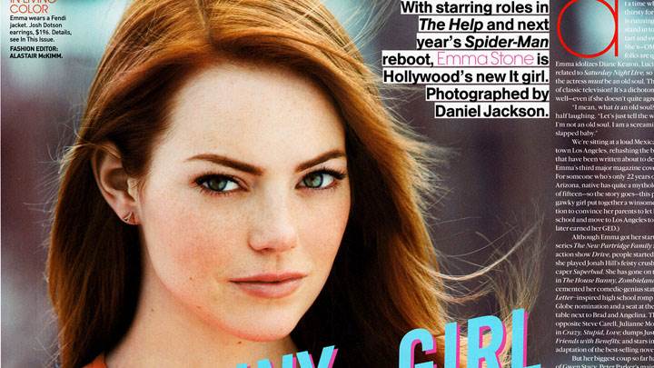 Emma Stone Smiling Face Closeup