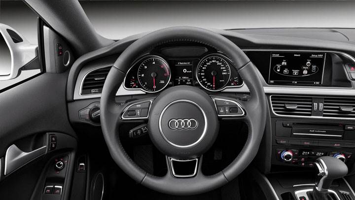 Interior of 2012 Audi A5 Coupe
