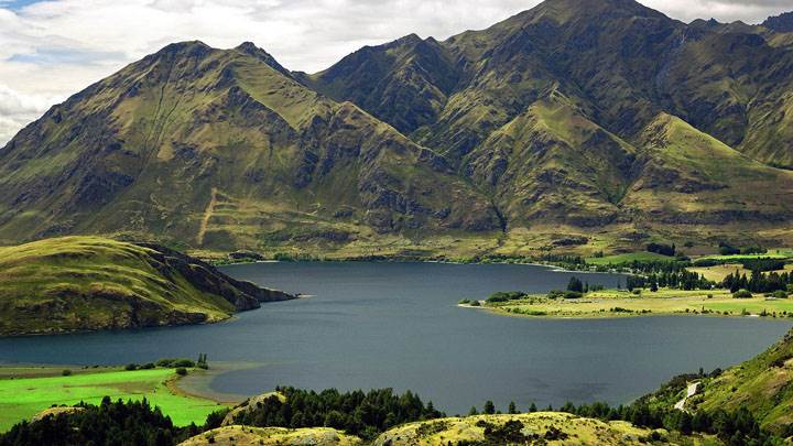 Lake Wanaka Photograph From Far