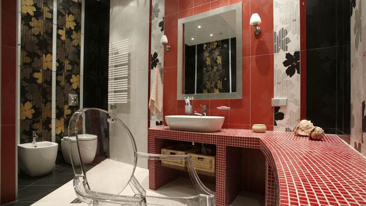Nice Interior Of A Bathroom