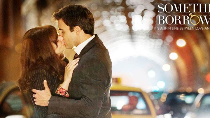 Something Borrowed – Ginnifer Goodwin And Colin Egglesfield Kissing