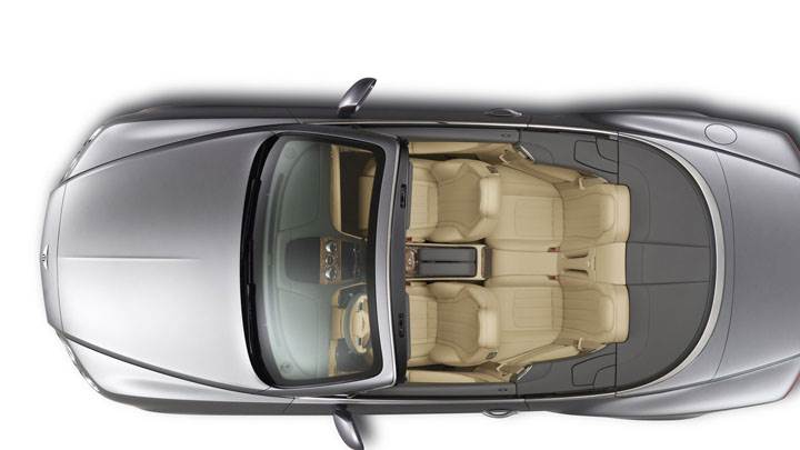 Top View of 2012 Bentley Continental GTC