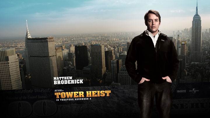 Tower Heist – Matthew Broderick In Black Coat