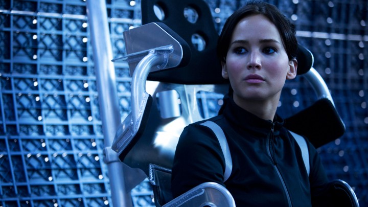 Katniss Everdeen Sitting In The Hunger Games