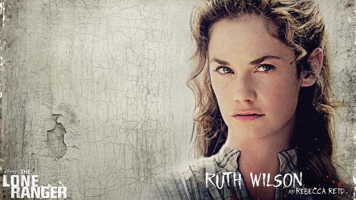 Ruth Wilson Face Closeup In Movie The Lone Ranger