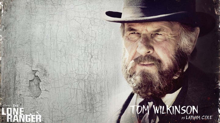 Tom Wilkinson In Balck Hat And Long Beard